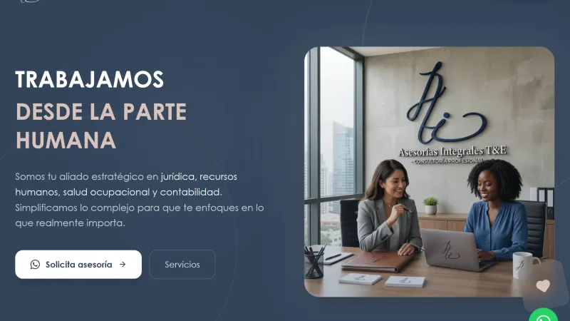 Landing de Consultoría